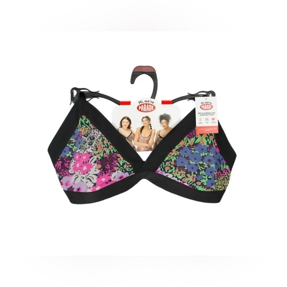 Parade Mesh Triangle Bralette, - Picture 4 of 7